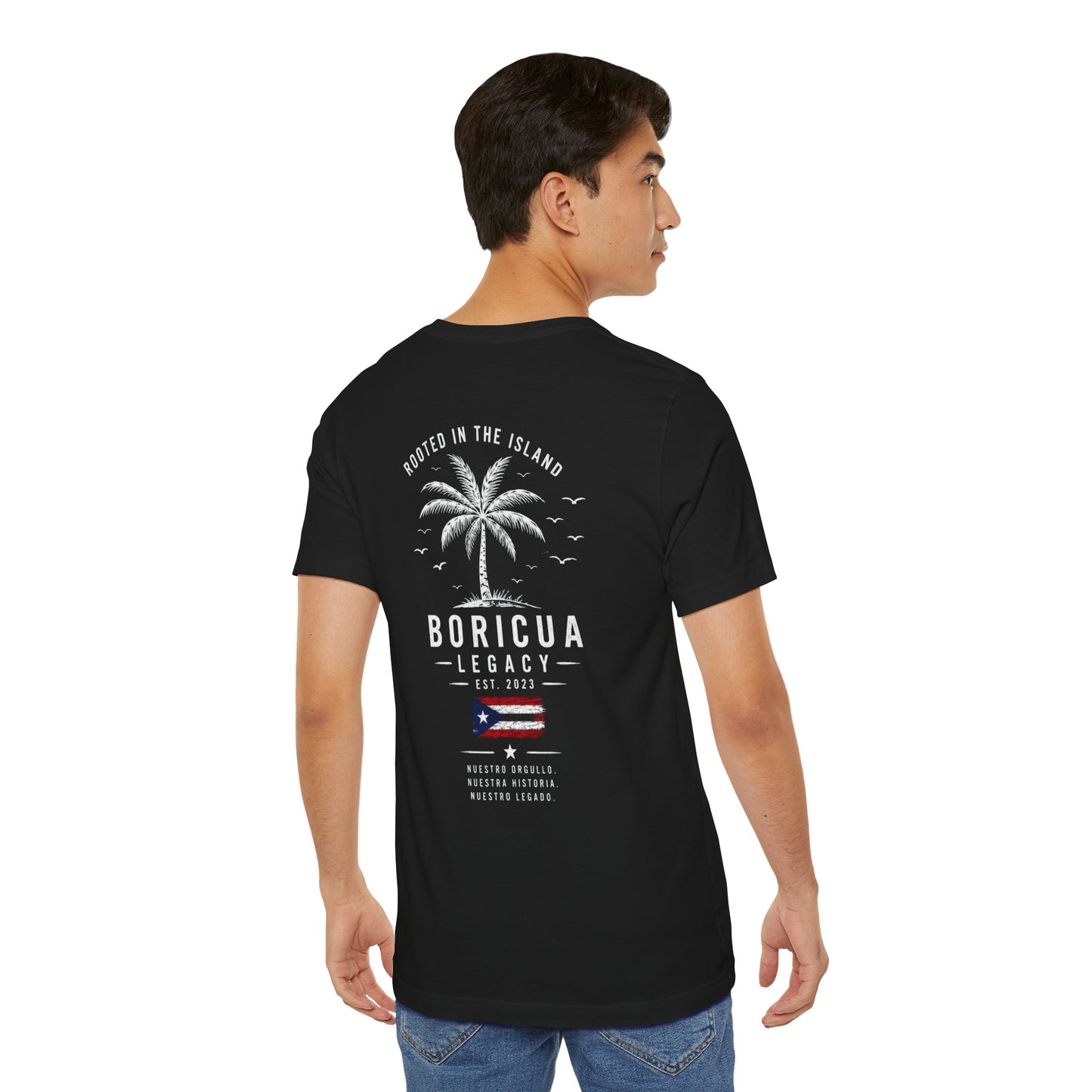 Rooted in the Island – Puerto Rican Pride T-Shirt | Boricua Legacy