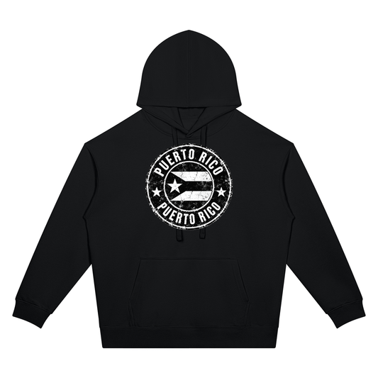 Puerto Rico Seal Hoodie – Boricua Legacy Puerto Rican apparel product photo