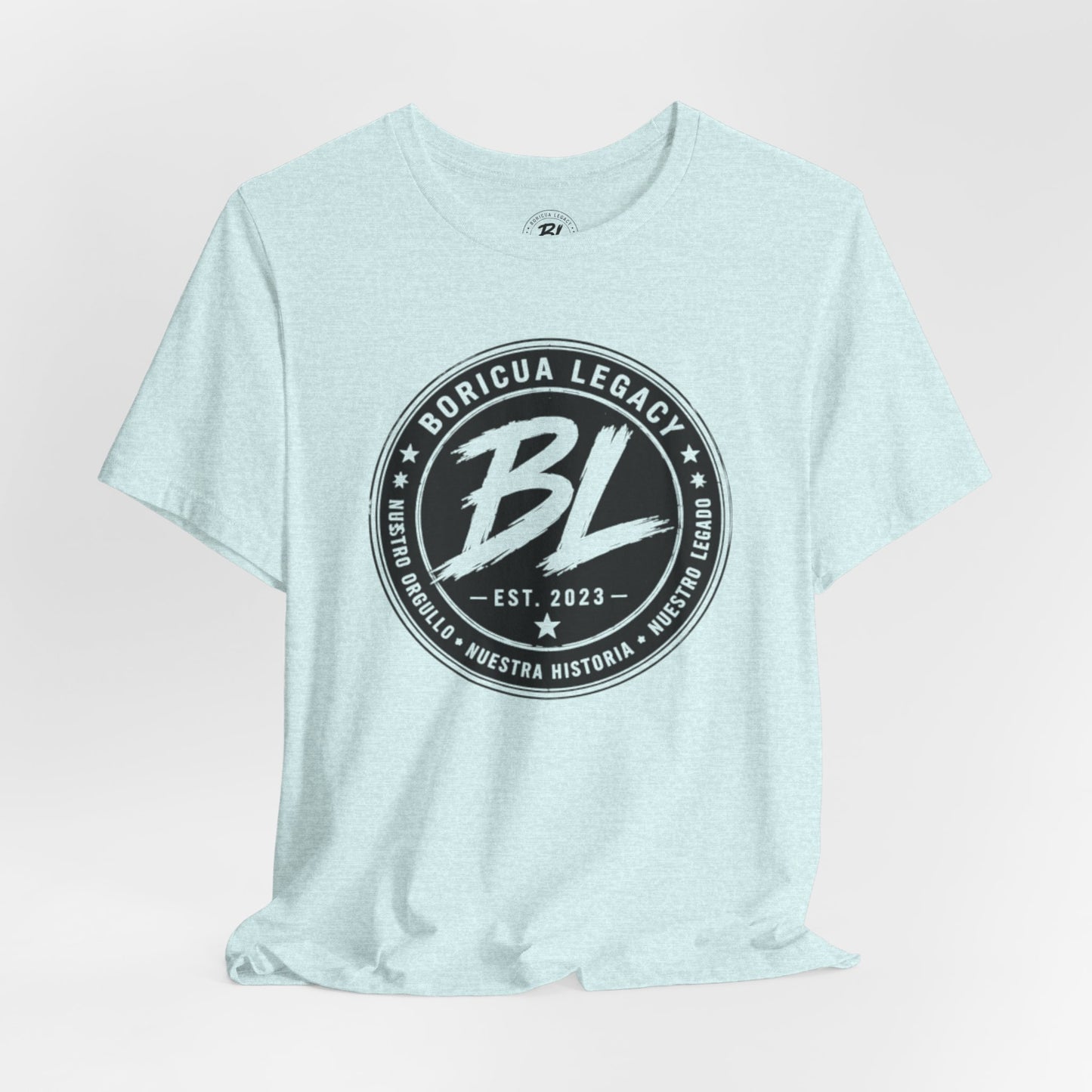 El Clásico — Boricua Legacy B&W Logo Tee