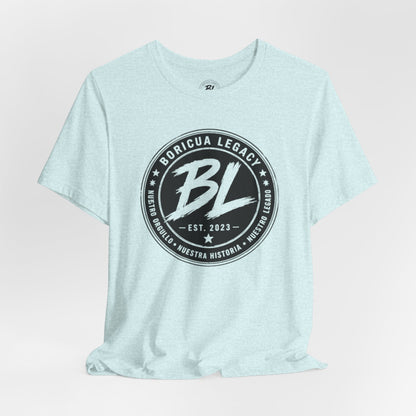 El Clásico — Boricua Legacy B&W Logo Tee