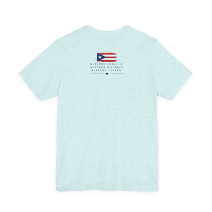 El Clásico — Boricua Legacy B&W Logo Tee