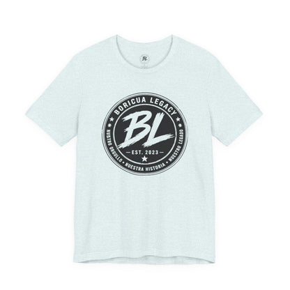 El Clásico — Boricua Legacy B&W Logo Tee