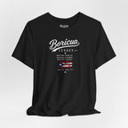 Boricua Legacy T-Shirt — Puerto Rican Pride Tee with Flag and Spanish Motto