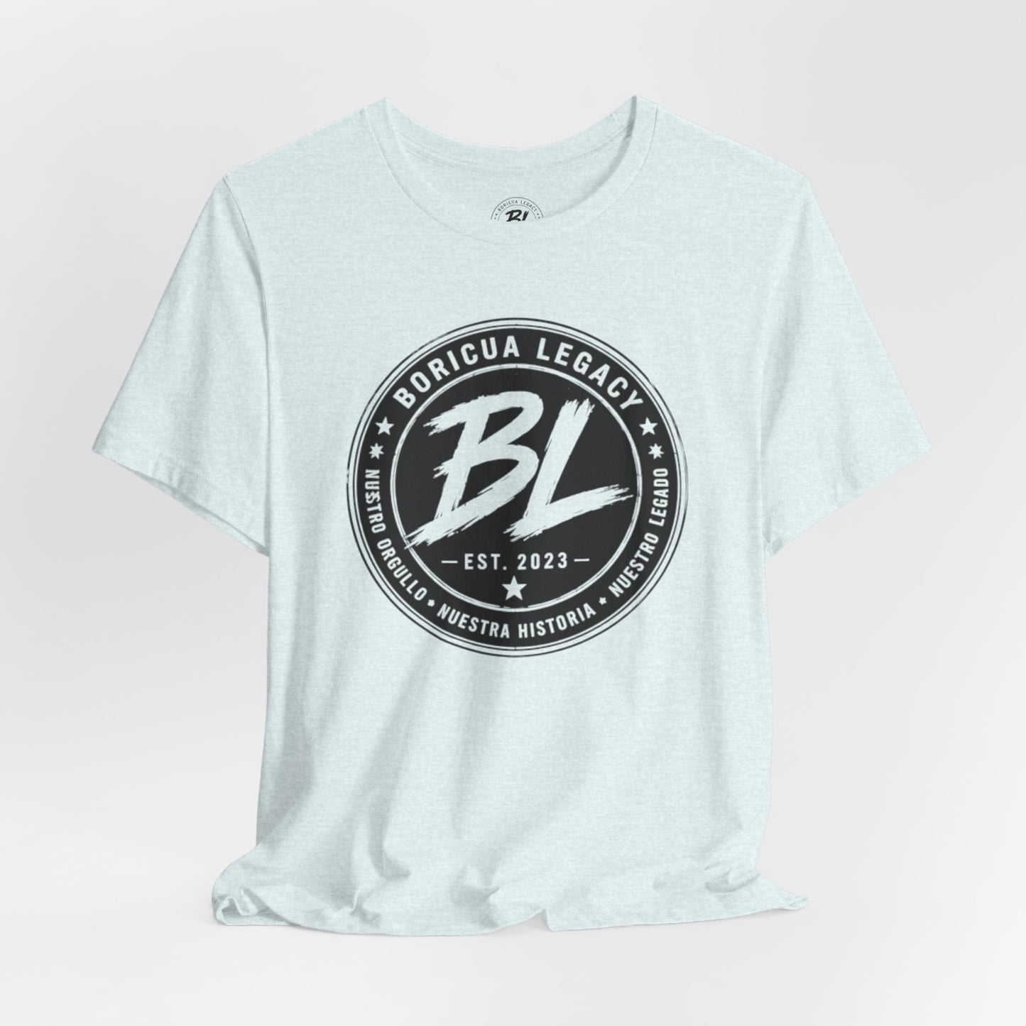 El Clásico — Boricua Legacy B&W Logo Tee