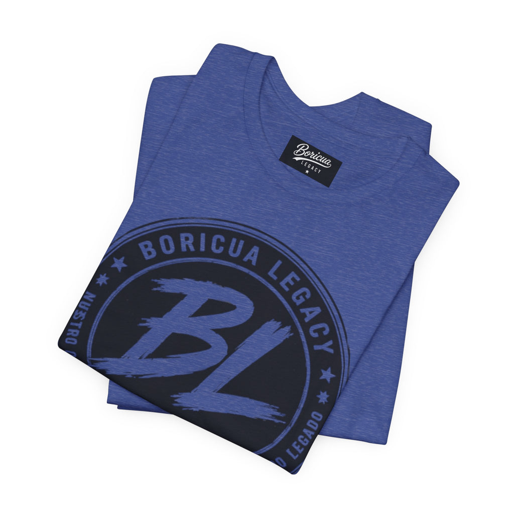Black and White Logo Boricua Legacy