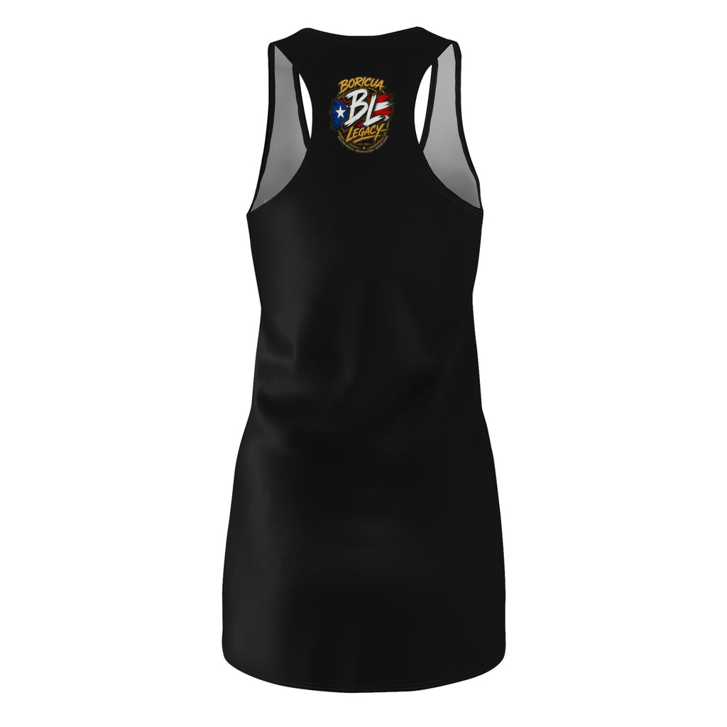 Racerback Dress — "Boricua Legacy" Puerto Rican Pride Dress
