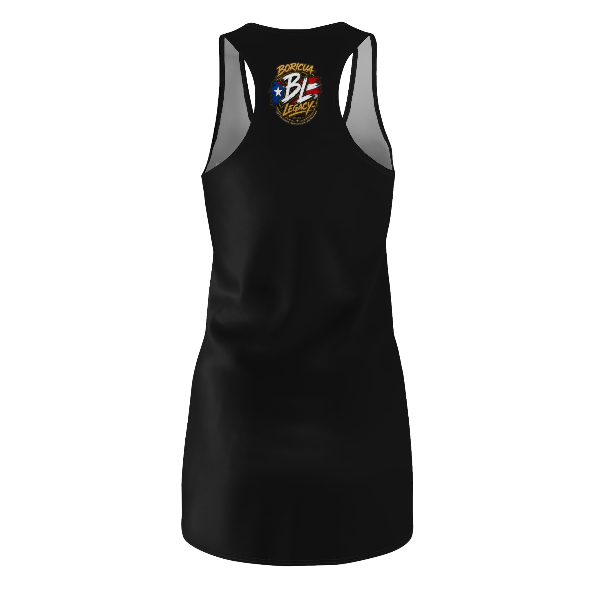 Racerback Dress — "Boricua Legacy" Puerto Rican Pride Dress