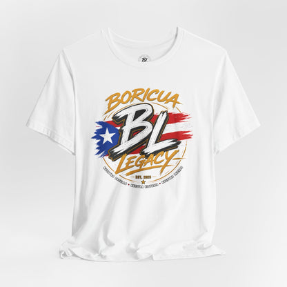 La Marca — Boricua Legacy Logo Tee