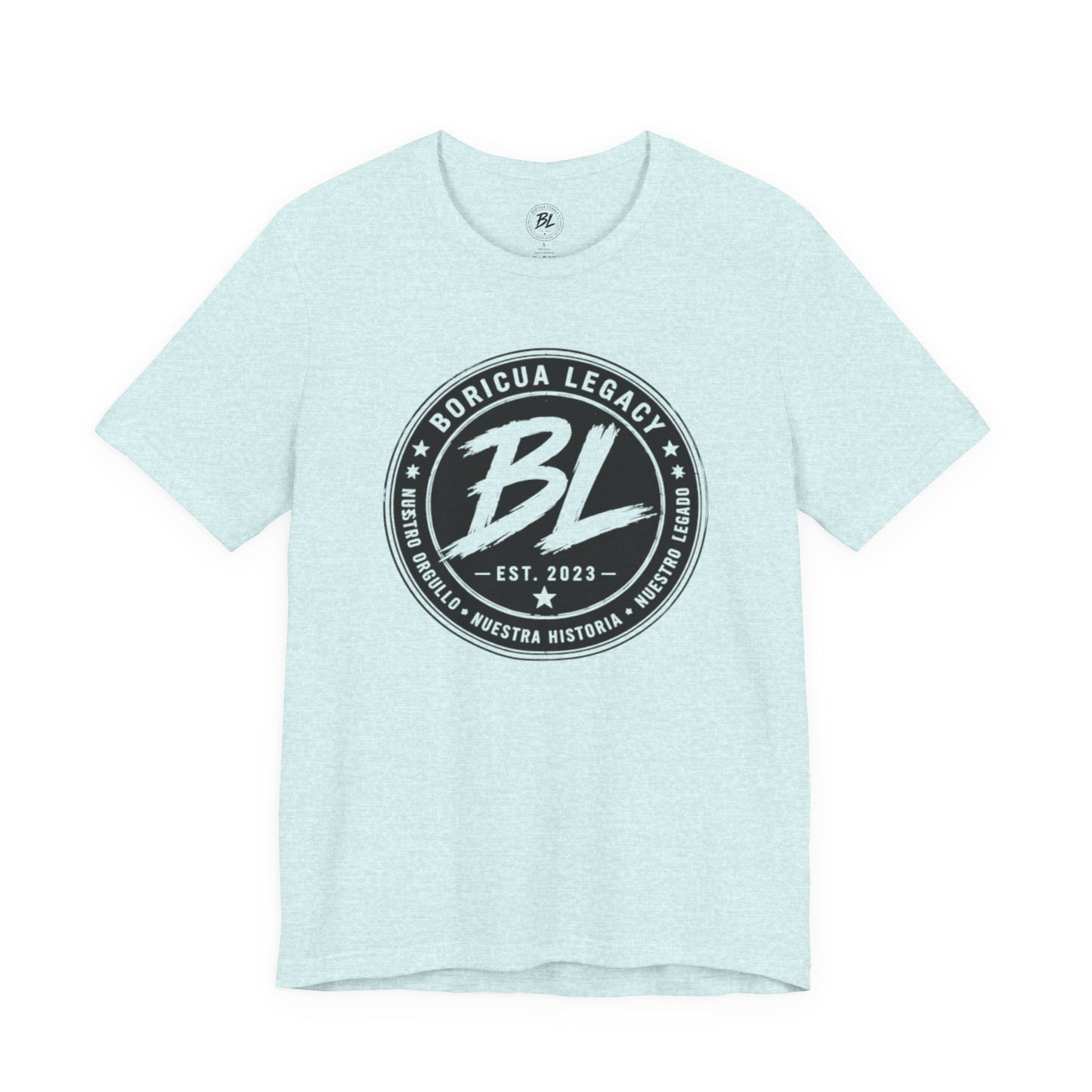 El Clásico — Boricua Legacy B&W Logo Tee