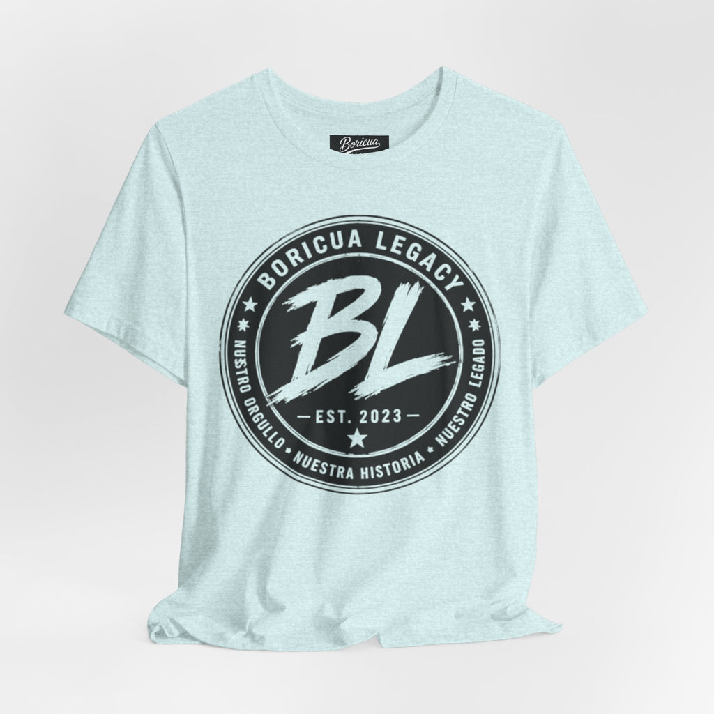 Black and White Logo Boricua Legacy
