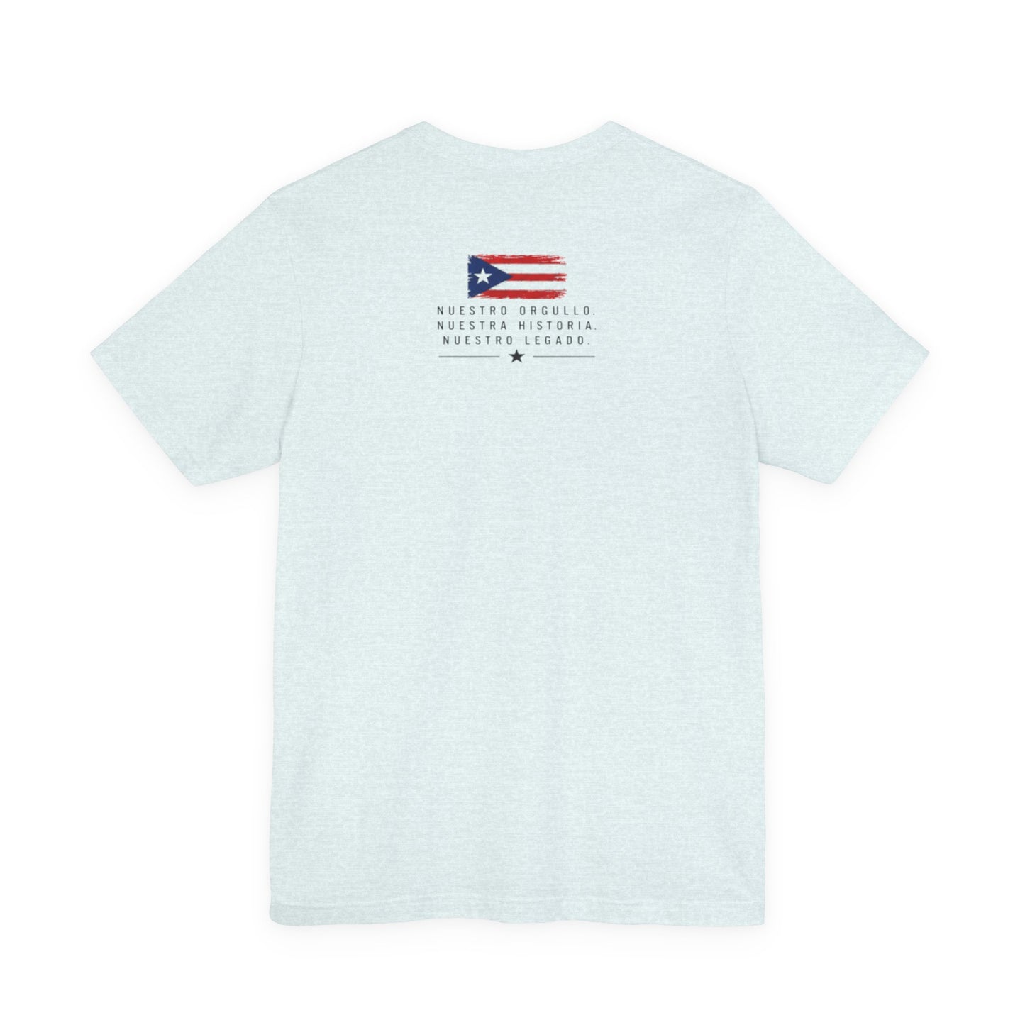 El Clásico — Boricua Legacy B&W Logo Tee