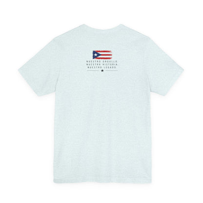 El Clásico — Boricua Legacy B&W Logo Tee