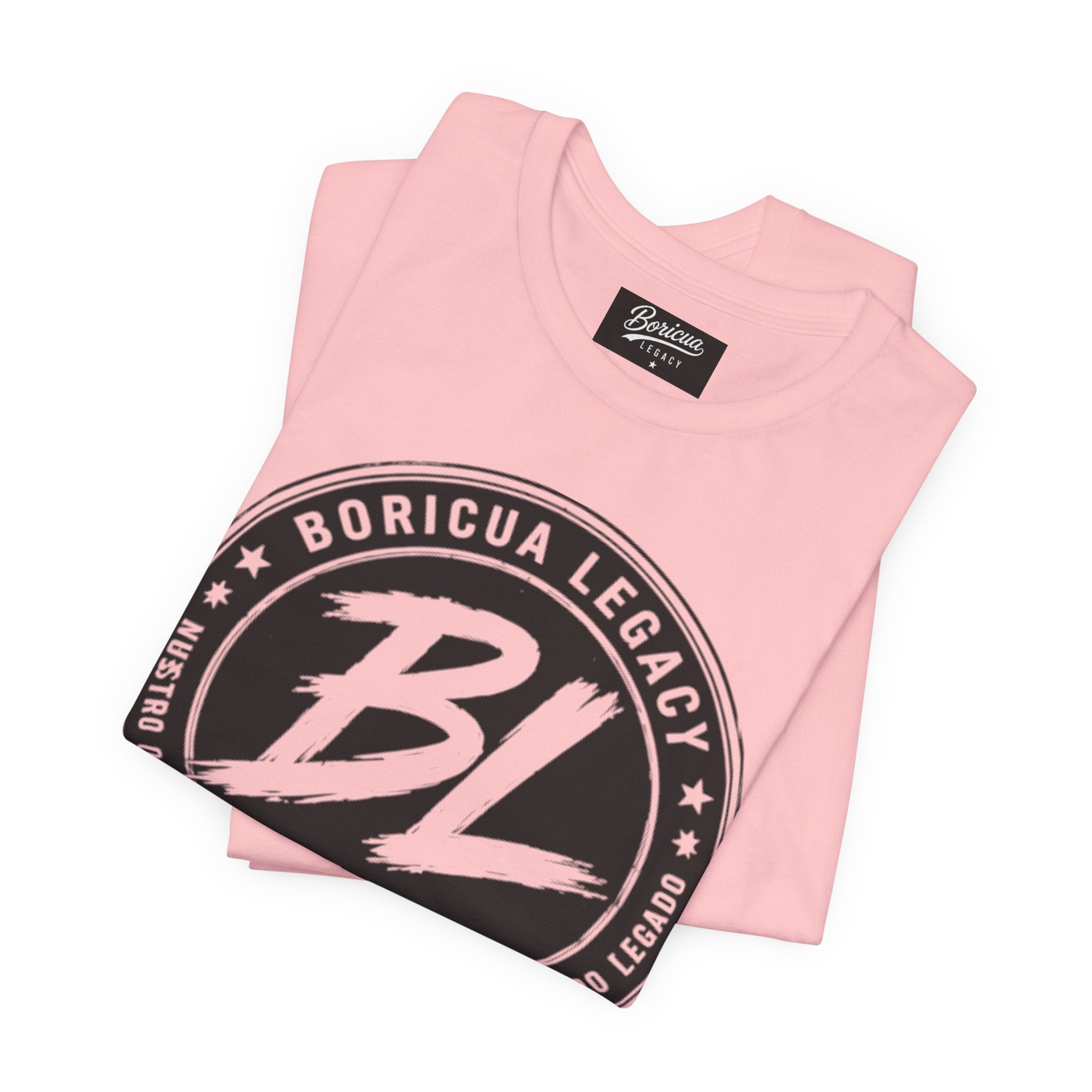 Black and White Logo Boricua Legacy
