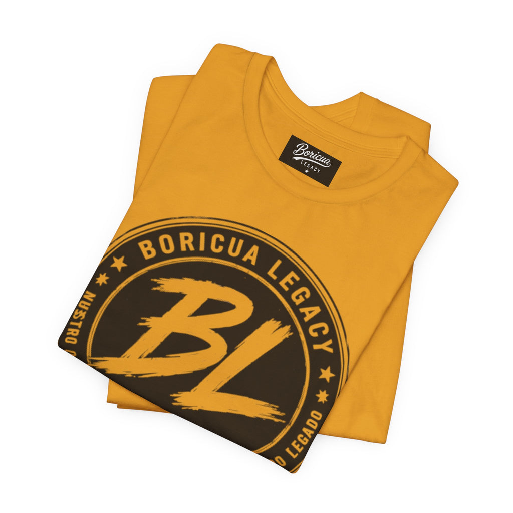 Black and White Logo Boricua Legacy