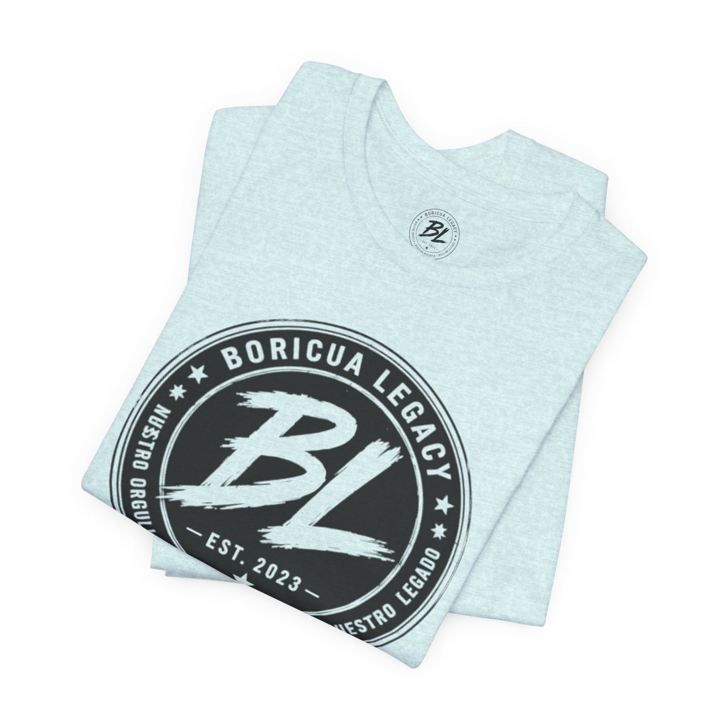 El Clásico — Boricua Legacy B&W Logo Tee