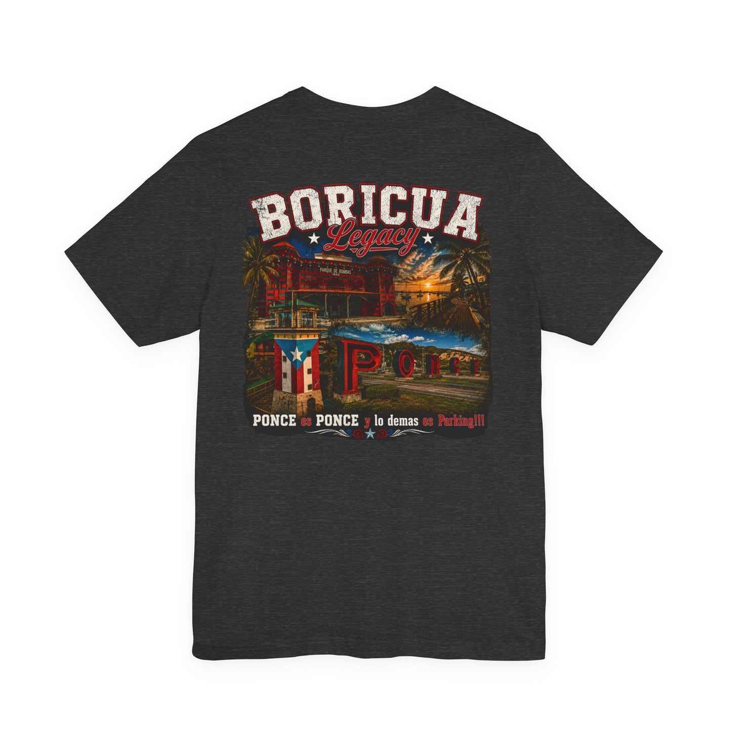 Boricua Legacy Puerto Rico Tee — Ponce Vintage Beach Graphic Shirt