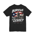 Boricua Legacy T‑Shirt — Puerto Rico Flag Castillo Graphic Tee