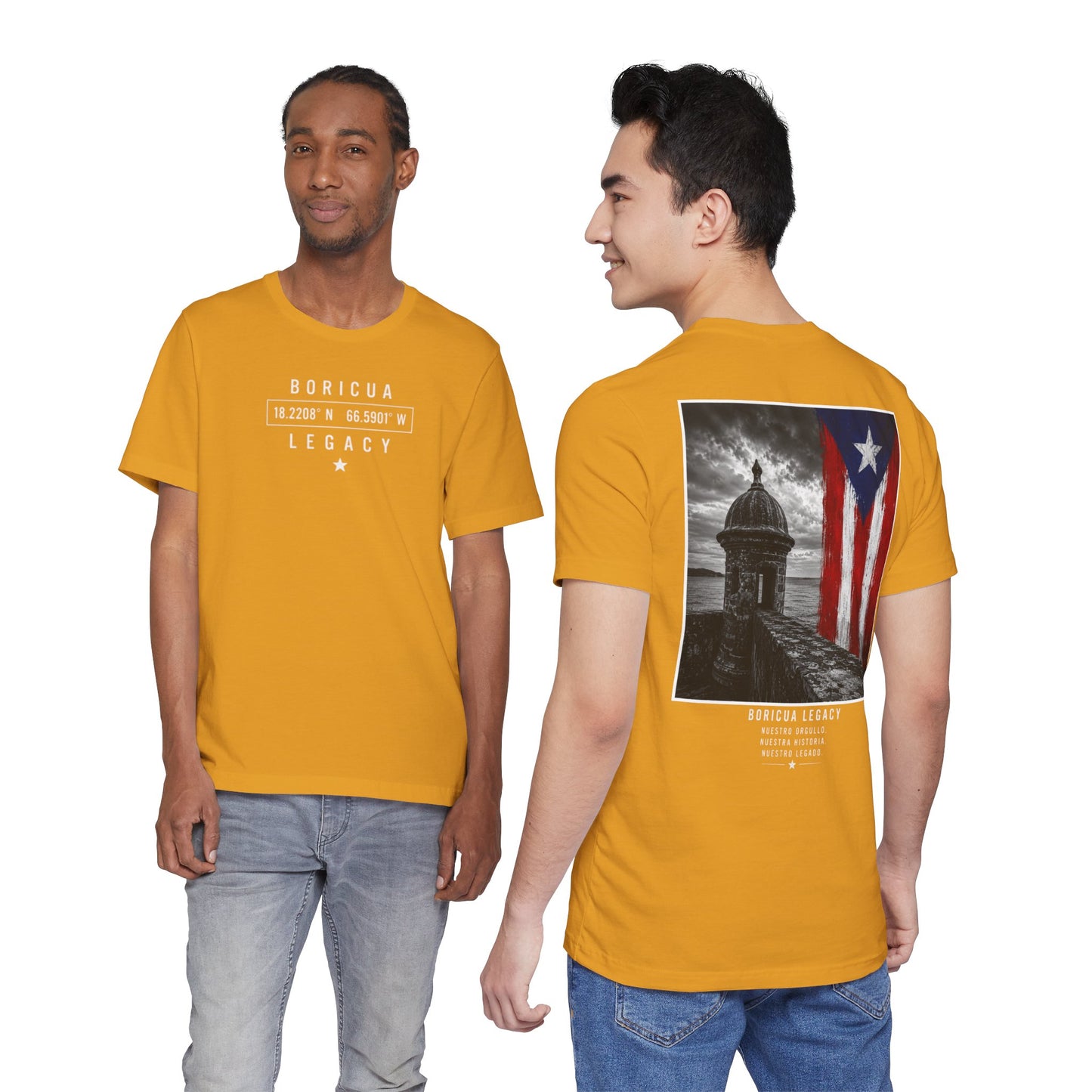 La Garita – Puerto Rican Heritage Pride T-Shirt | Boricua Legacy