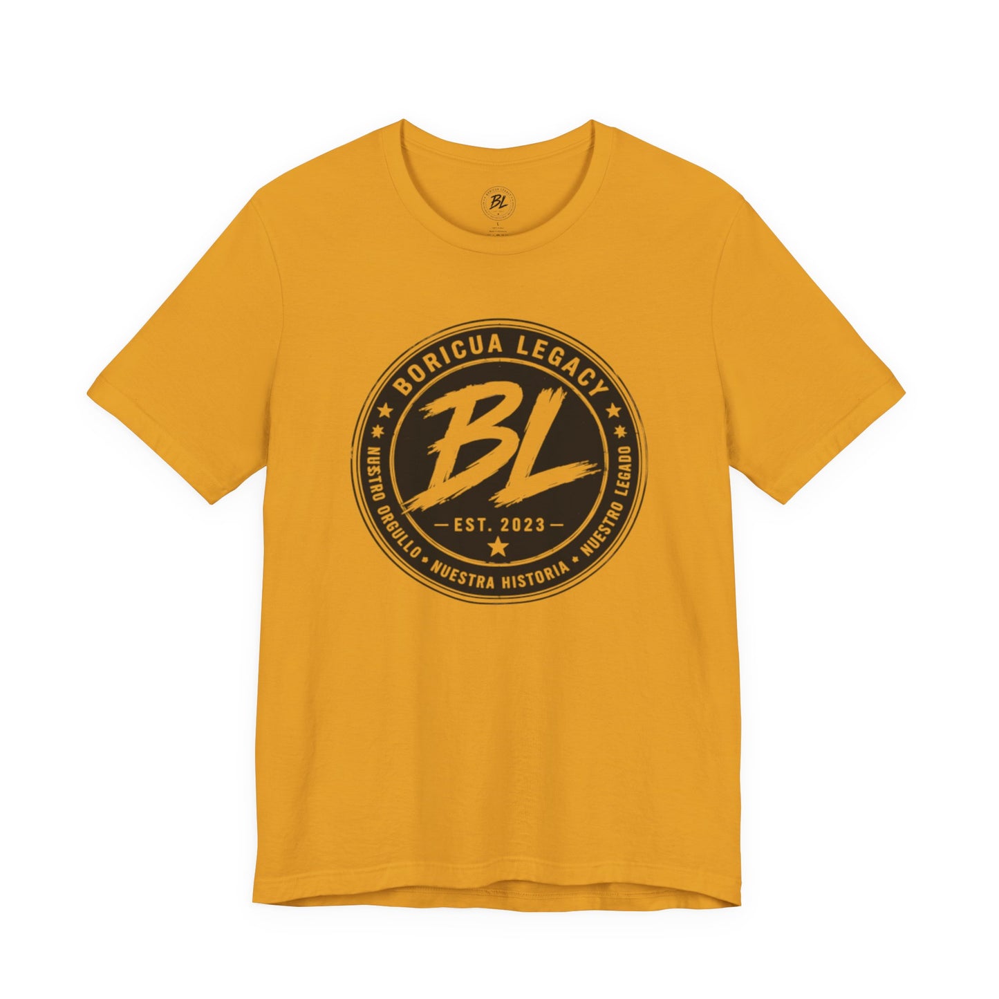 El Clásico — Boricua Legacy B&W Logo Tee