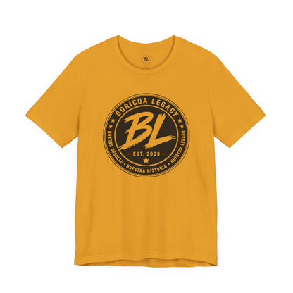 El Clásico — Boricua Legacy B&W Logo Tee