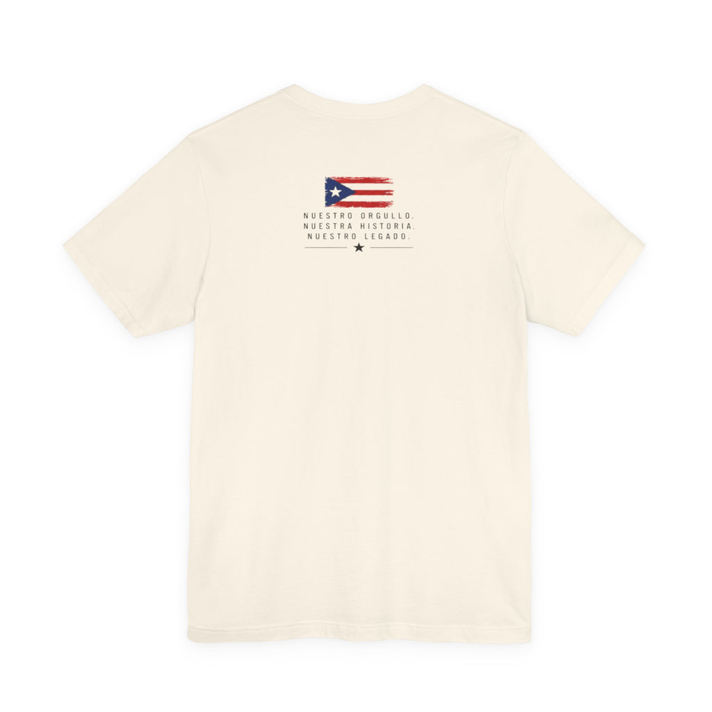 Black and White Logo Boricua Legacy