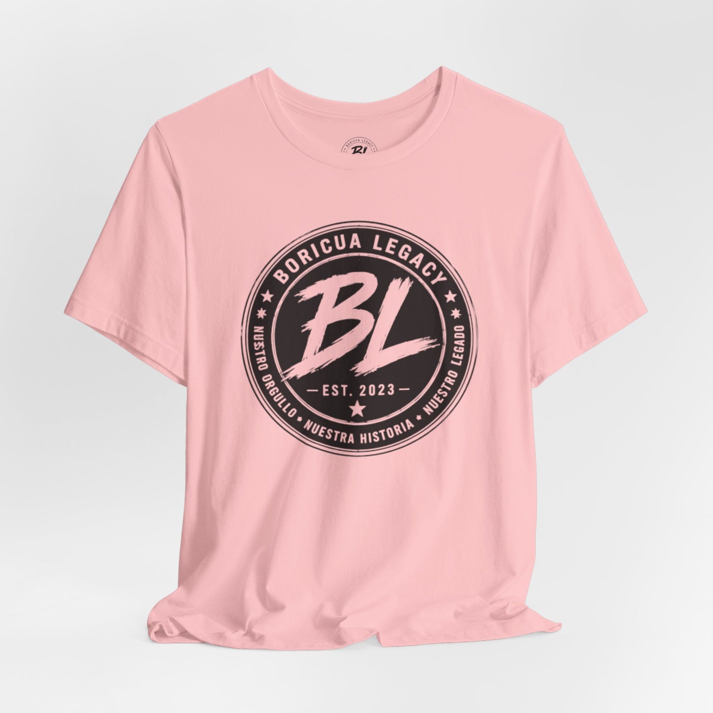 El Clásico — Boricua Legacy B&W Logo Tee