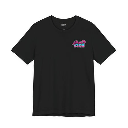 Miami Tee — ‘ Retro 80s Basketball Shirt — Boricua Legacy Puerto Rican apparel