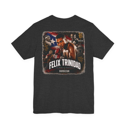 Felix Trinidad Tribute T-Shirt — Puerto Rican Boxing Champion Graphic Tee