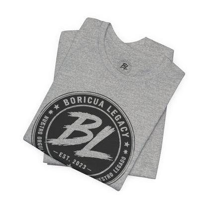 El Clásico — Boricua Legacy B&W Logo Tee