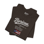 Boricua Legacy T-Shirt — Puerto Rican Pride Tee with Flag and Spanish Motto