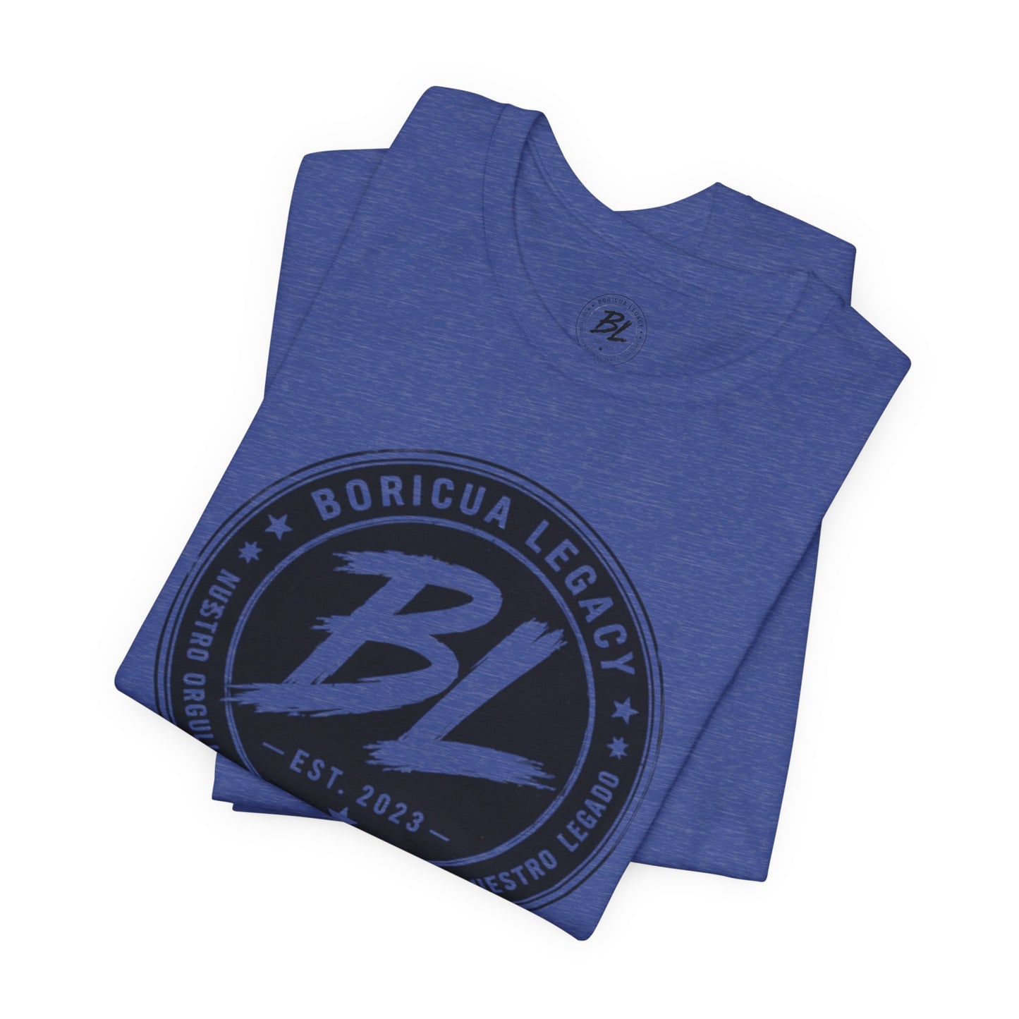 El Clásico — Boricua Legacy B&W Logo Tee