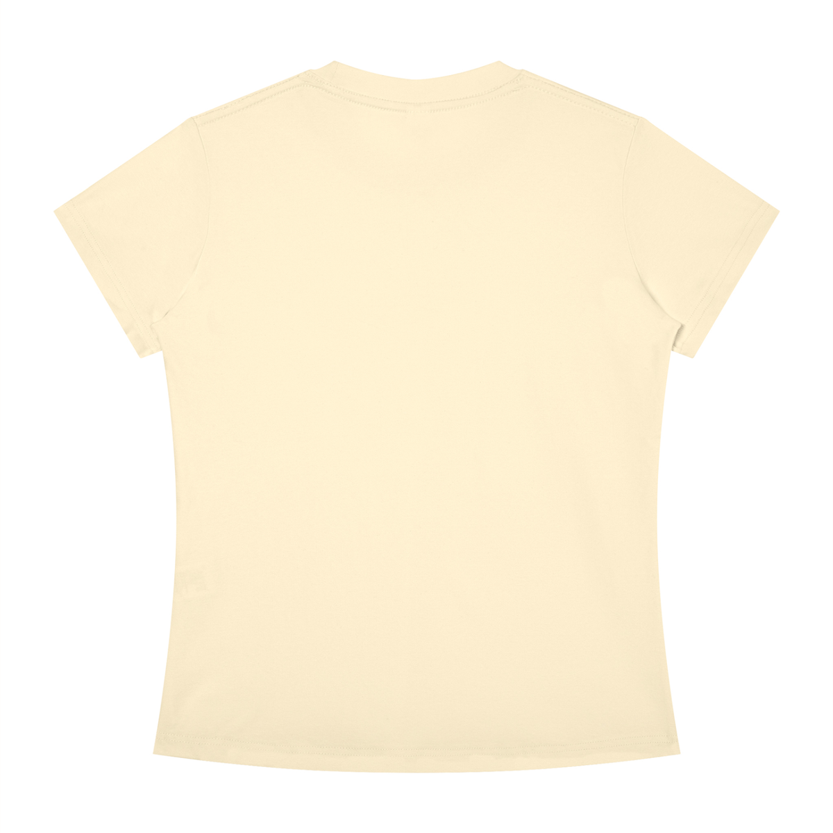 Boricua Legacy Crest Tee in apricot, back