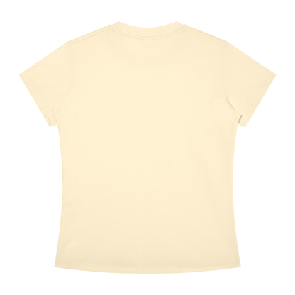 Boricua Legacy Crest Tee in apricot, back