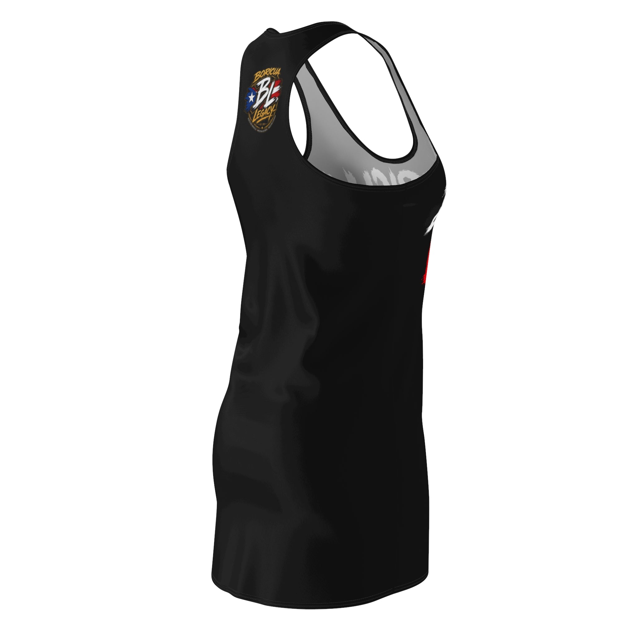 Racerback Dress — "Boricua Legacy" Puerto Rican Pride Dress