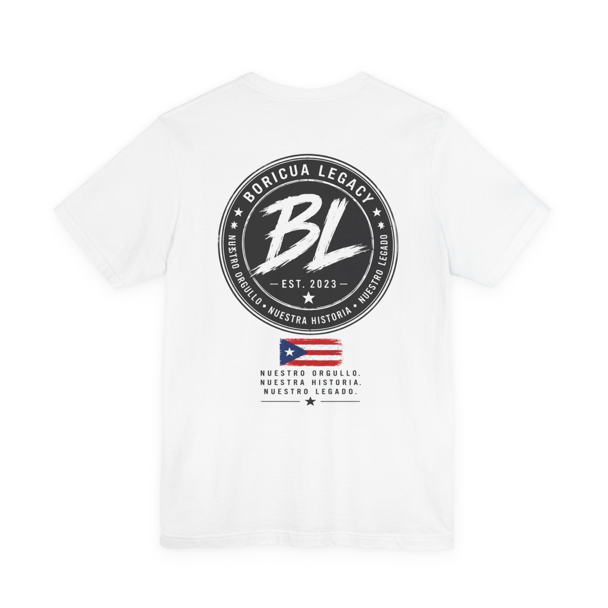 Boricua Legacy T-Shirt — BL Logo Puerto Rico Pride Tee