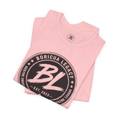 El Clásico — Boricua Legacy B&W Logo Tee