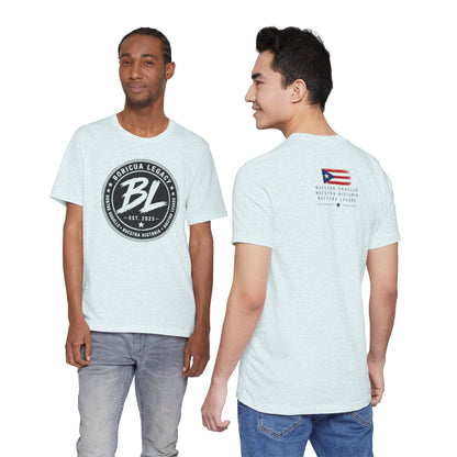 El Clásico — Boricua Legacy B&W Logo Tee