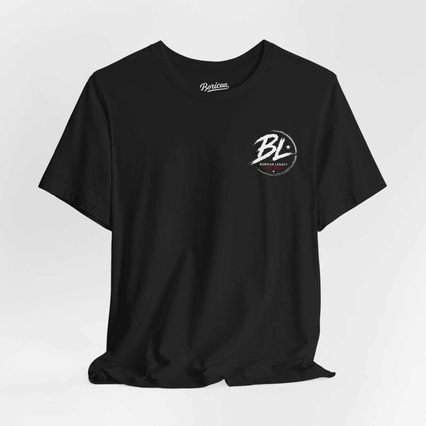 Puerto Rico Flag Castillo T-Shirt – Boricua Heritage Graphic Tee