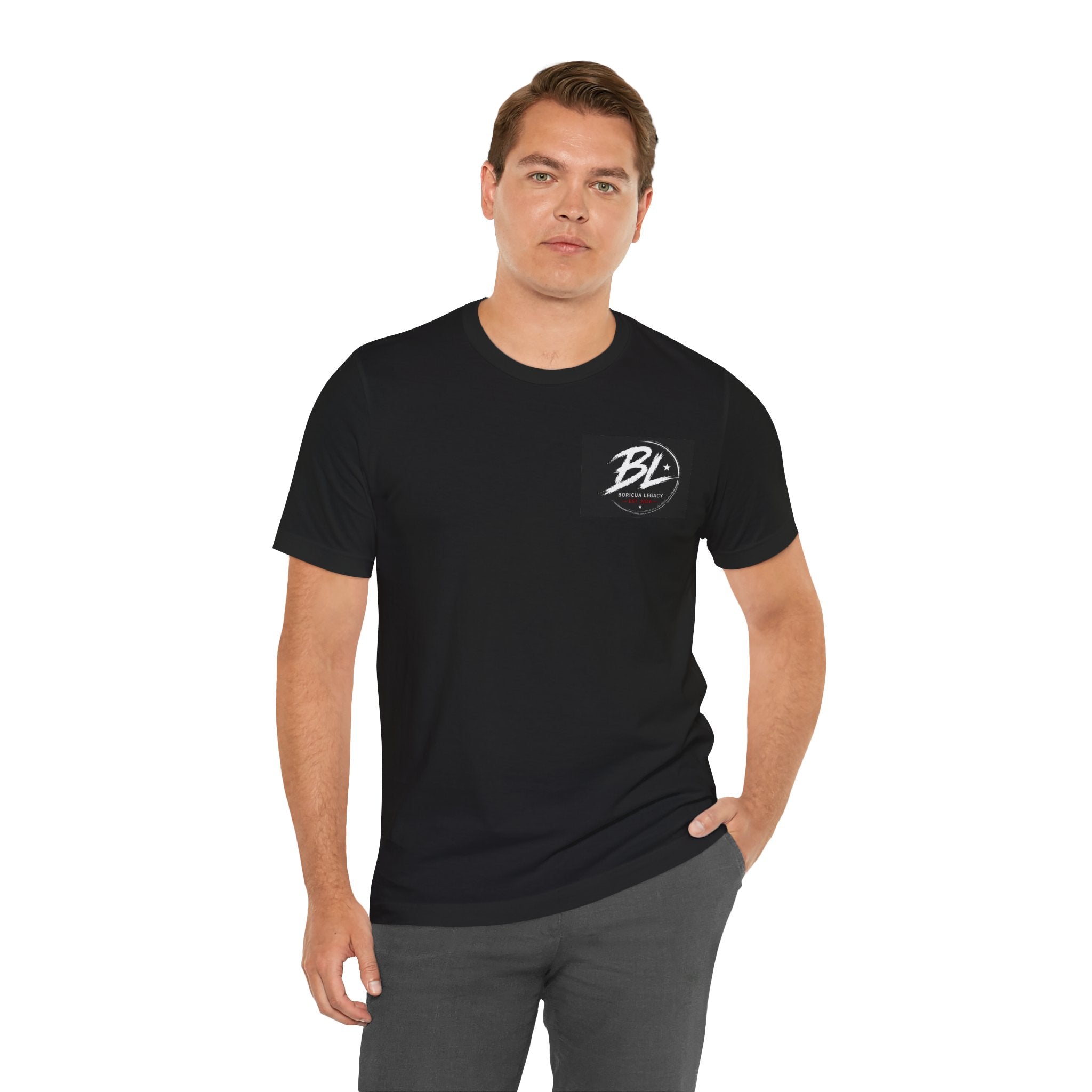 Boricua Legacy T‑Shirt — Puerto Rico Flag Castillo Graphic Tee