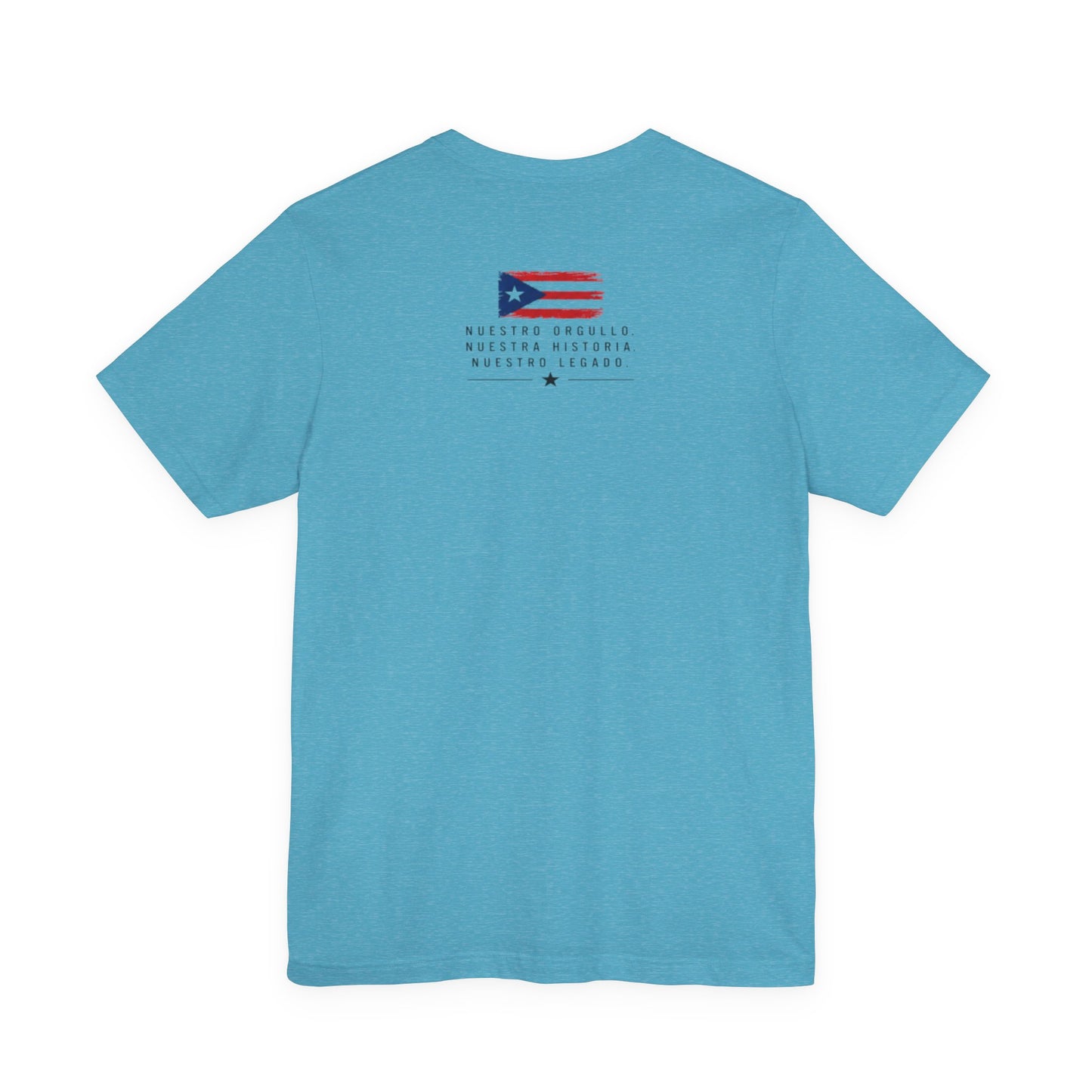 El Clásico — Boricua Legacy B&W Logo Tee