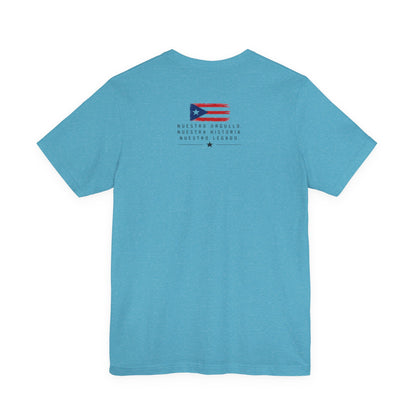 El Clásico — Boricua Legacy B&W Logo Tee