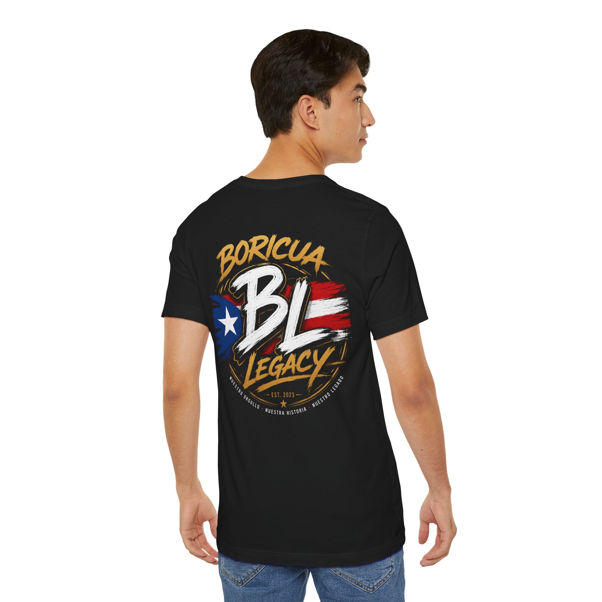 Puerto Rican Pride BL Graphic T-Shirt – Boricua Legacy Tee