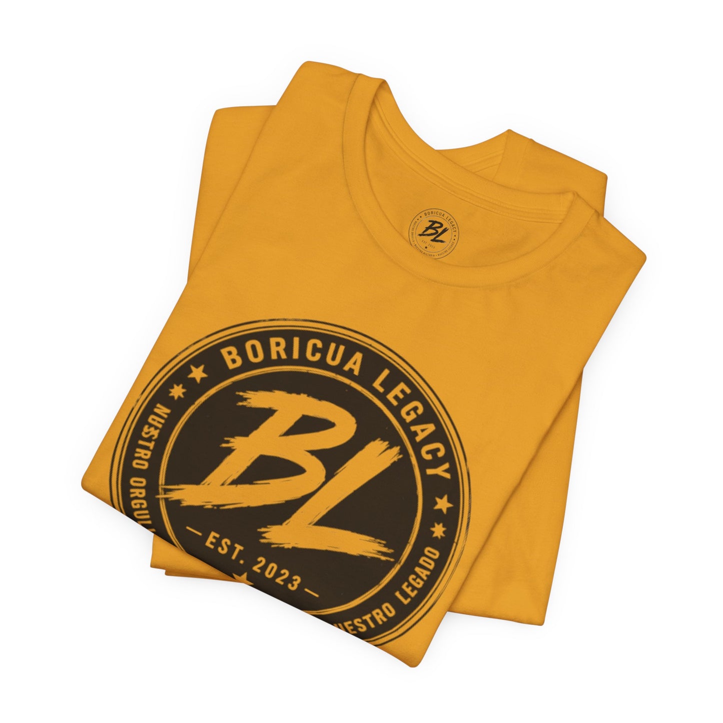 El Clásico — Boricua Legacy B&W Logo Tee