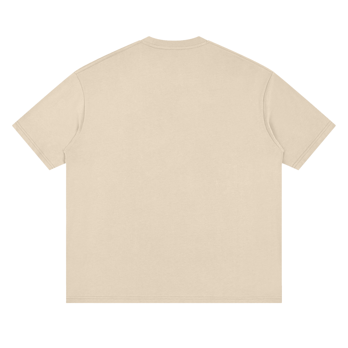 Back view of the Adjuntas Puerto Rico tee in Gray Apricot.