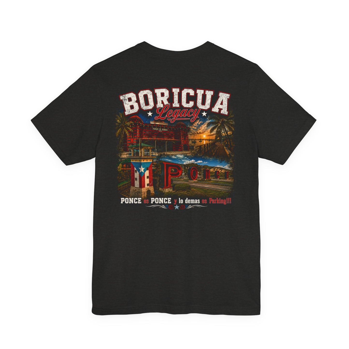Boricua Legacy Puerto Rico Tee — Ponce Vintage Beach Graphic Shirt