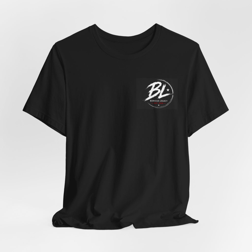 Boricua Legacy T‑Shirt — Puerto Rico Flag Castillo Graphic Tee