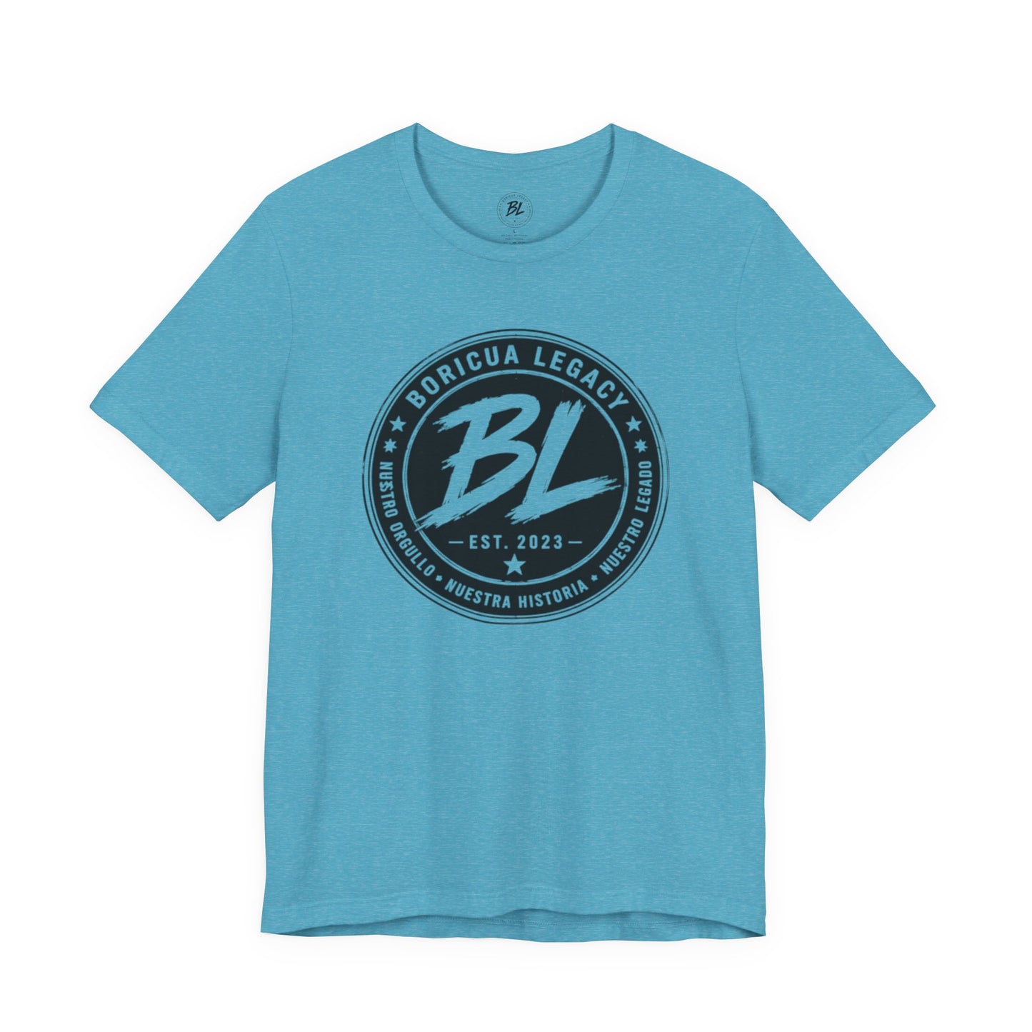 El Clásico — Boricua Legacy B&W Logo Tee