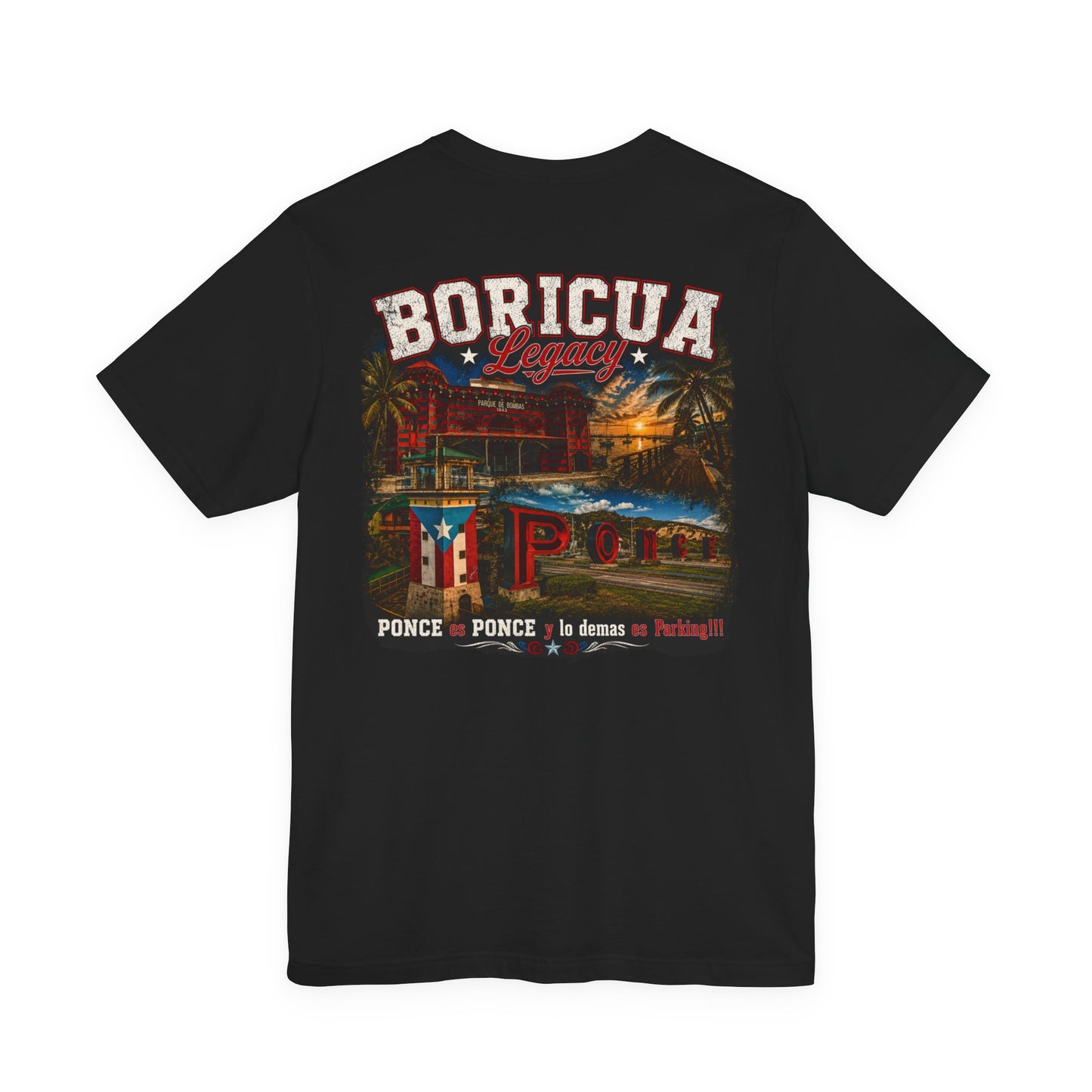 Boricua Legacy Puerto Rico Tee — Ponce Vintage Beach Graphic Shirt