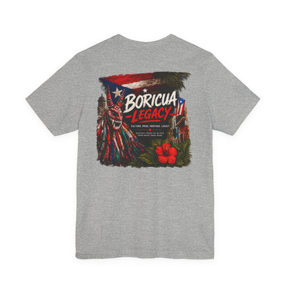 Boricua Legacy T-Shirt — Puerto Rican Vejigante Graphic Tee