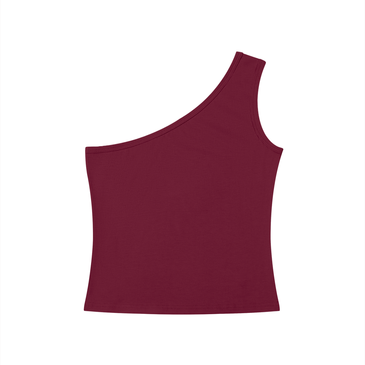 Boricua Legacy Crest Crop Tank in wine red, back